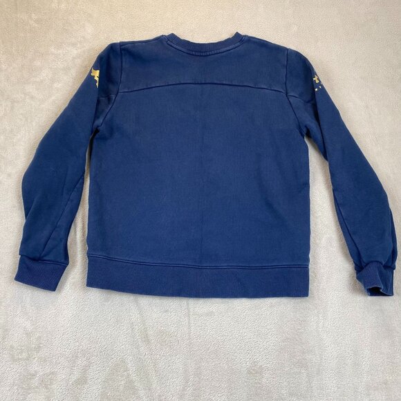 Under Armour Mens Sweatshirt Medium Crewneck Pullover 'Respect' Casual Navy - Picture 13 of 13